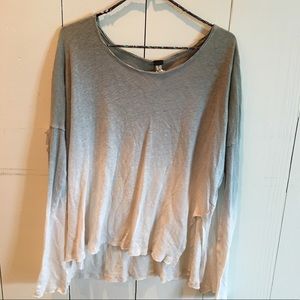 Free People Long Sleeve tee
